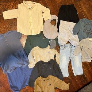 Yellow Striped Kids Shirt